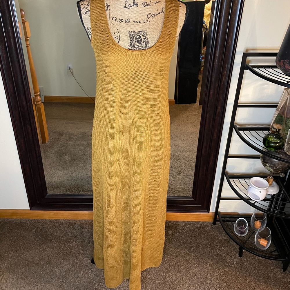 NWOT Zara Netted Maxi Dress
